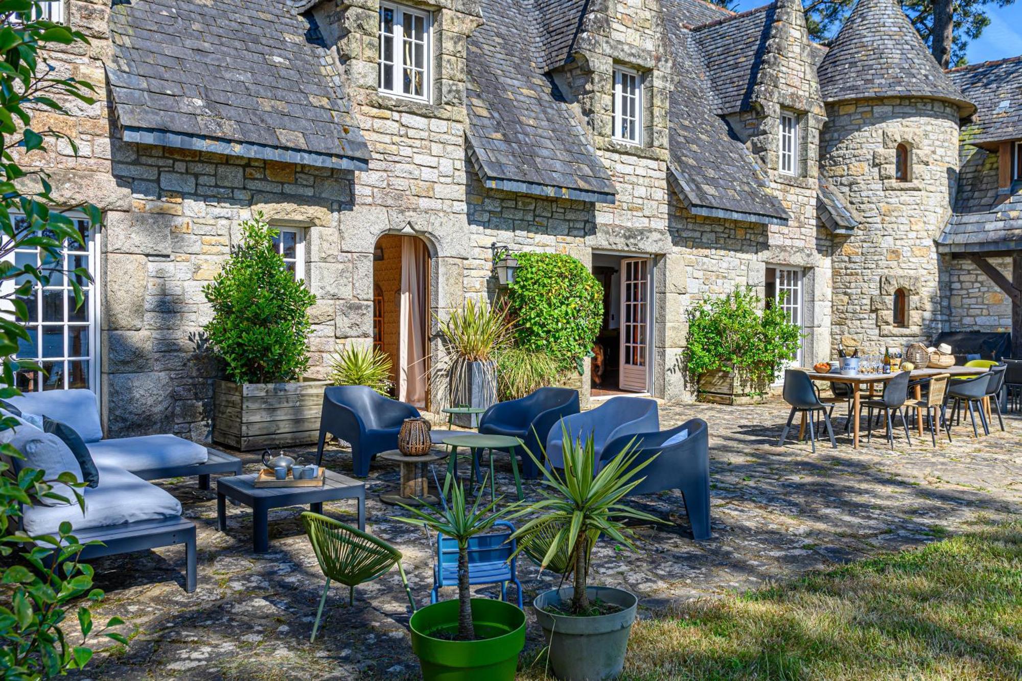 Le Manoir De Saint Brendan Villa Baden Exteriör bild